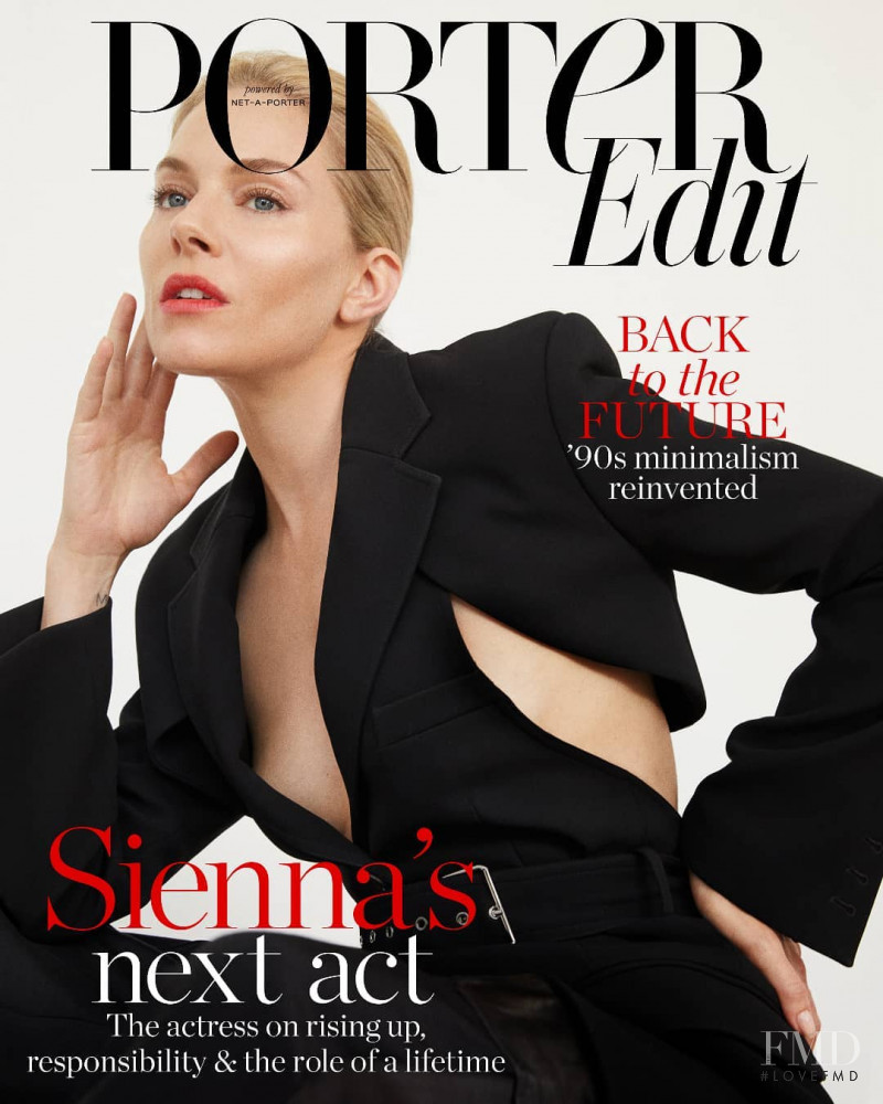Sienna Miller featured on the The Edit cover from June 2019