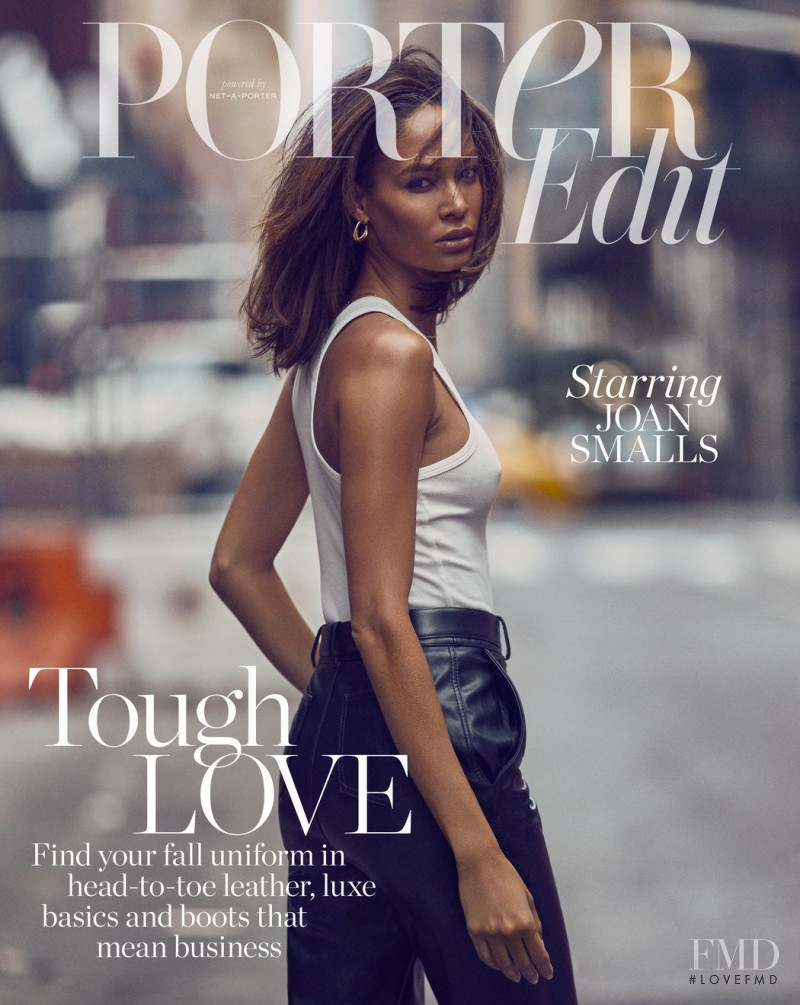 Joan Smalls featured on the The Edit cover from September 2019
