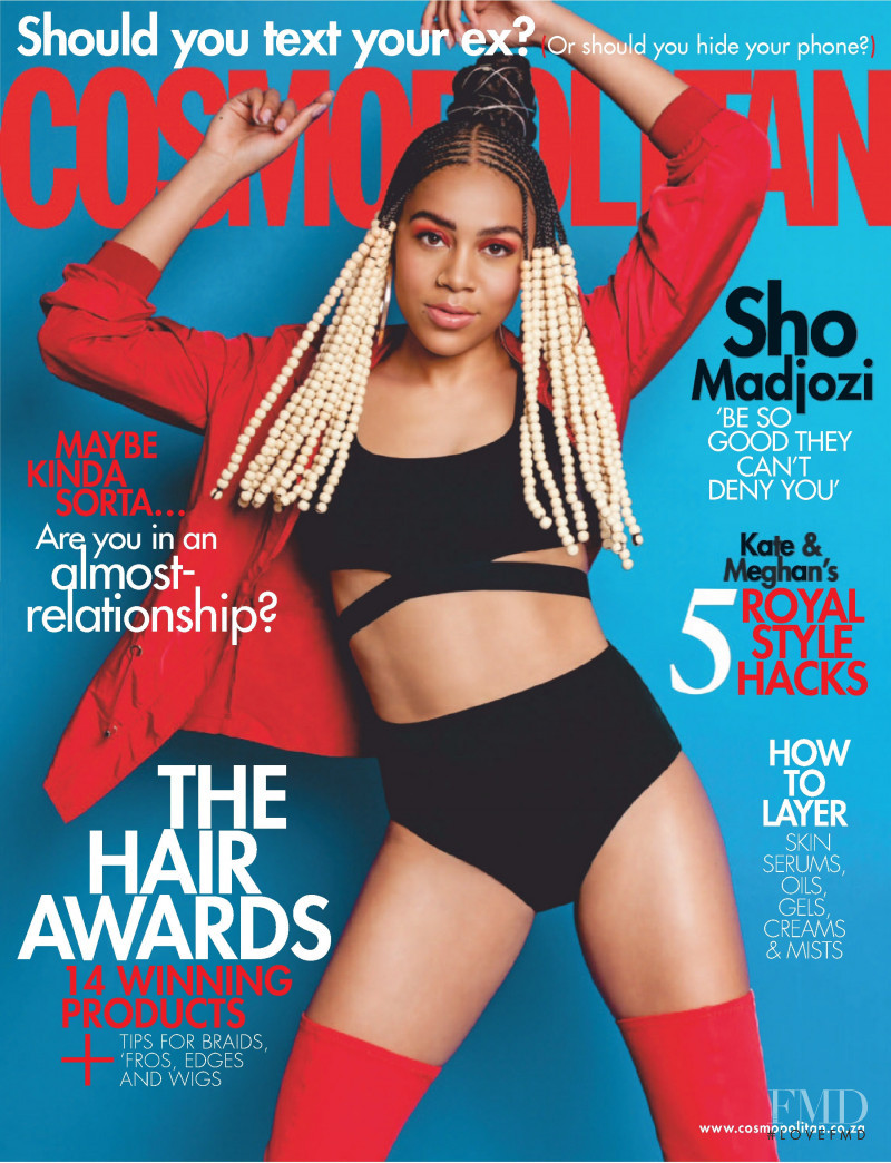  featured on the Cosmopolitan South Africa cover from July 2019