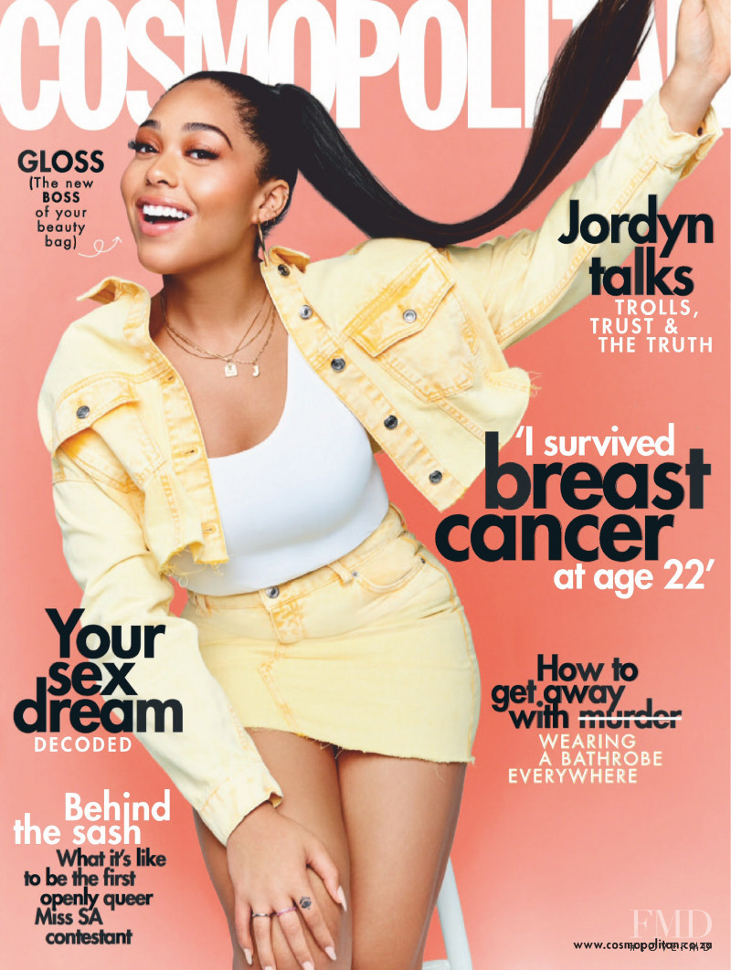  featured on the Cosmopolitan South Africa cover from September 2019