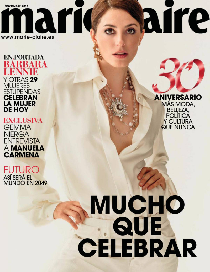  featured on the Marie Claire Spain cover from November 2017