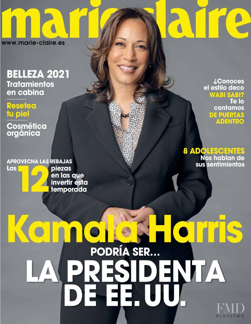  featured on the Marie Claire Spain cover from January 2021