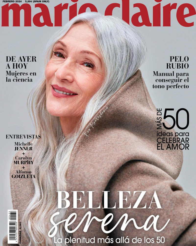 Pino Montesdeoca featured on the Marie Claire Spain cover from February 2024