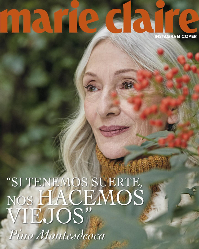 Pino Montesdeoca featured on the Marie Claire Spain cover from February 2024