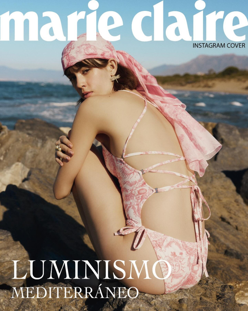 Mayka Merino featured on the Marie Claire Spain cover from September 2024