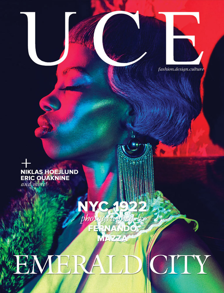 Raschelle Osbourne featured on the UCE cover from December 2013