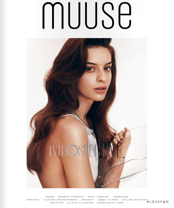 Cristina Mantas featured on the Muuse cover from February 2014