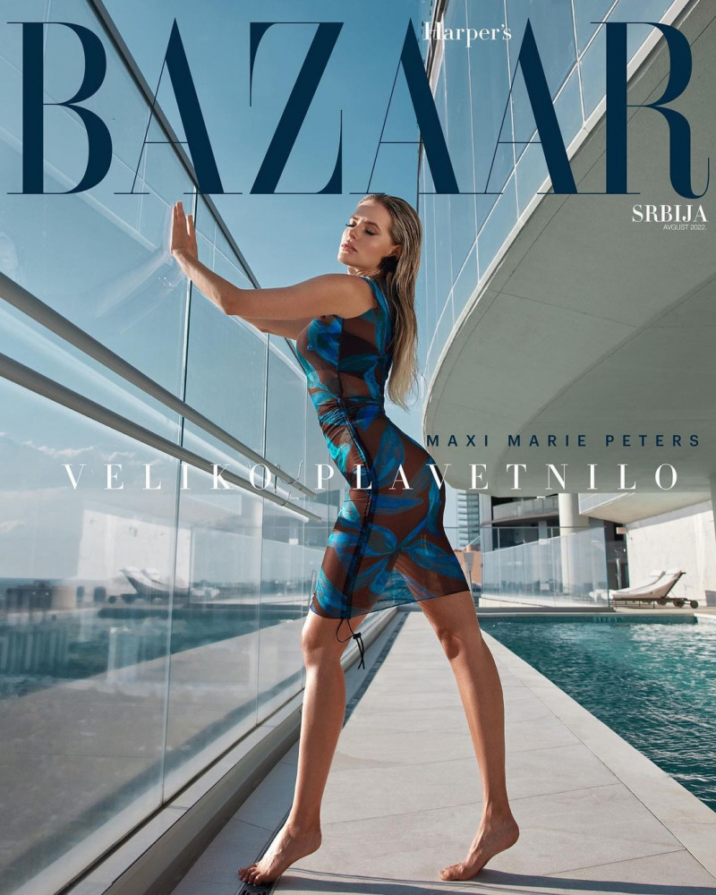  featured on the Harper\'s Bazaar Serbia cover from August 2022