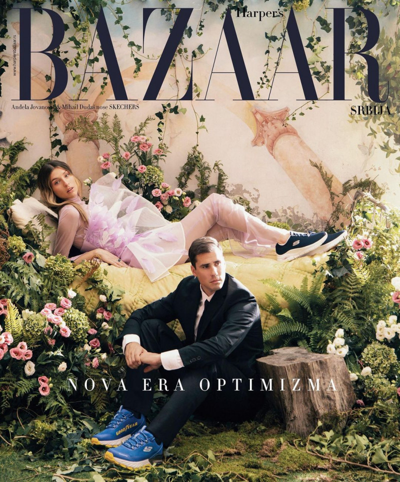  featured on the Harper\'s Bazaar Serbia cover from November 2022