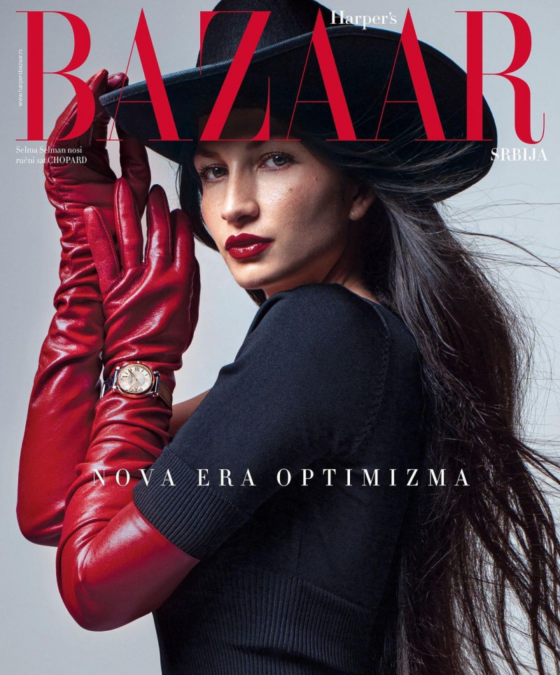  featured on the Harper\'s Bazaar Serbia cover from November 2022