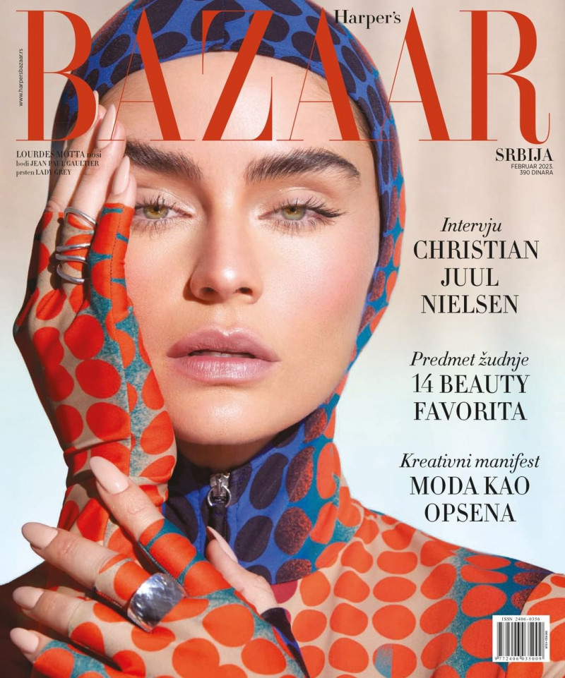  featured on the Harper\'s Bazaar Serbia cover from February 2023