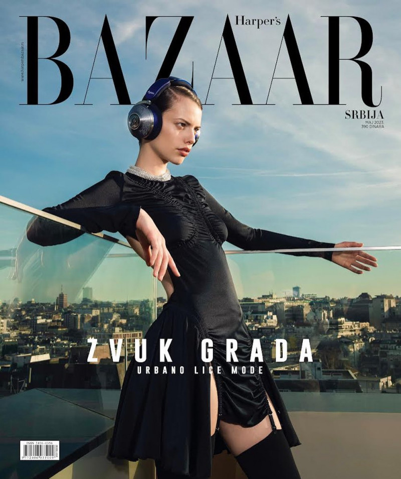  featured on the Harper\'s Bazaar Serbia cover from May 2023