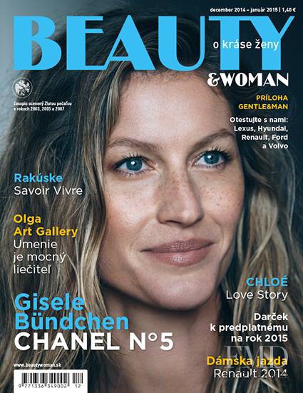 Gisele Bundchen featured on the Beauty & Woman cover from January 2015