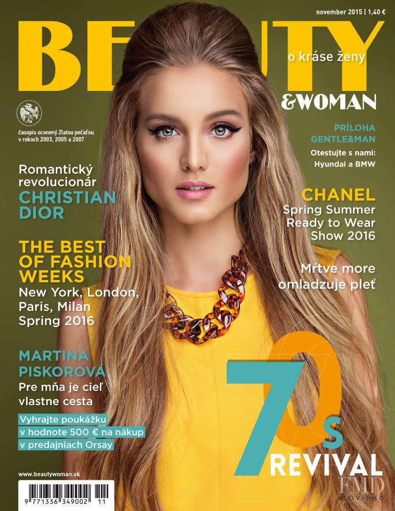 Bibi Baltovic featured on the Beauty & Woman cover from November 2015