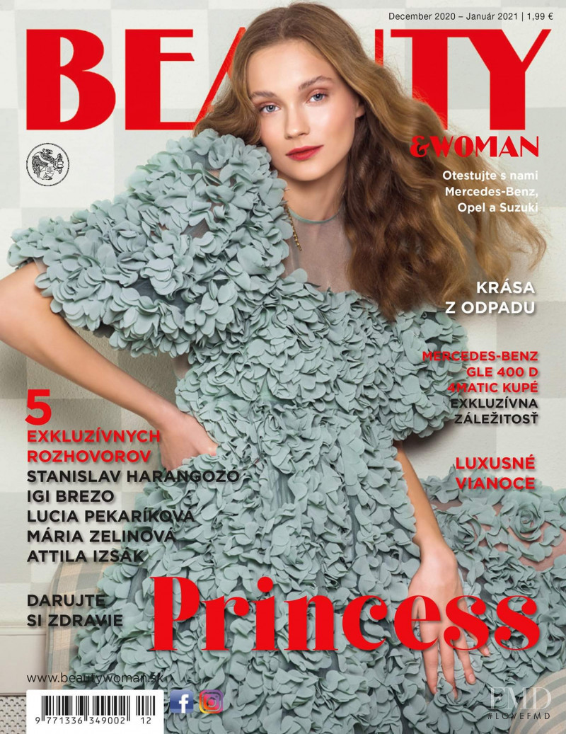 Silvia Kadlicova featured on the Beauty & Woman cover from December 2020
