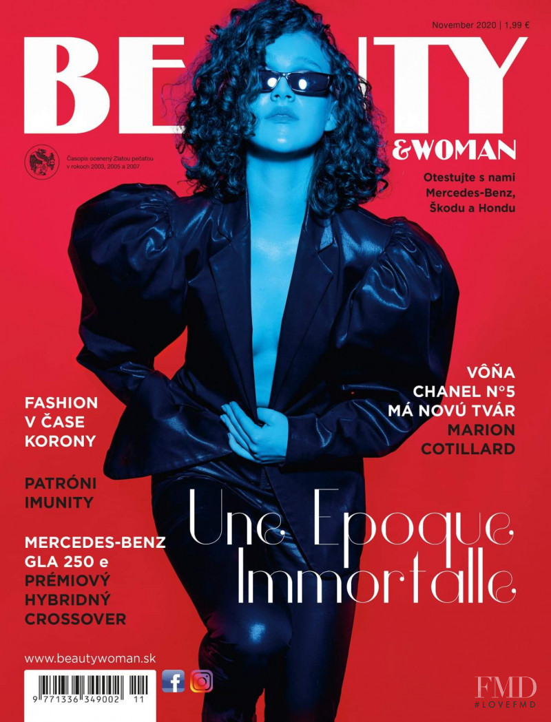 Simona Gulasova featured on the Beauty & Woman cover from November 2020