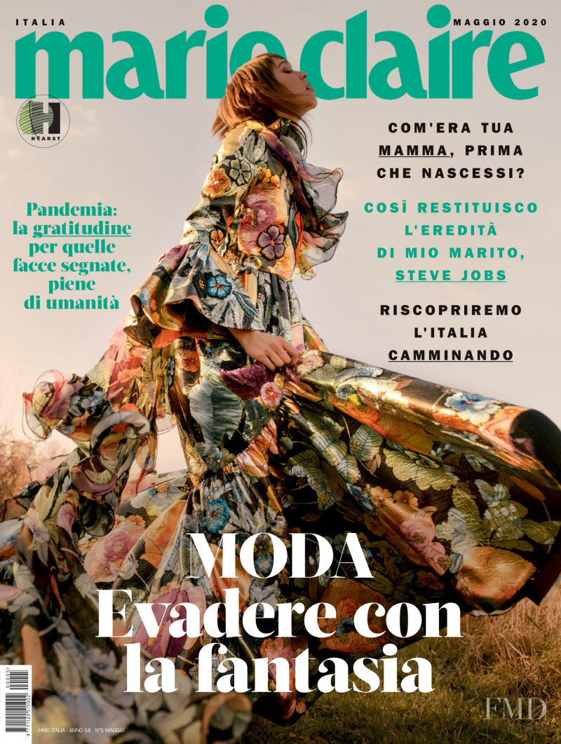  featured on the Marie Claire Italy cover from May 2020