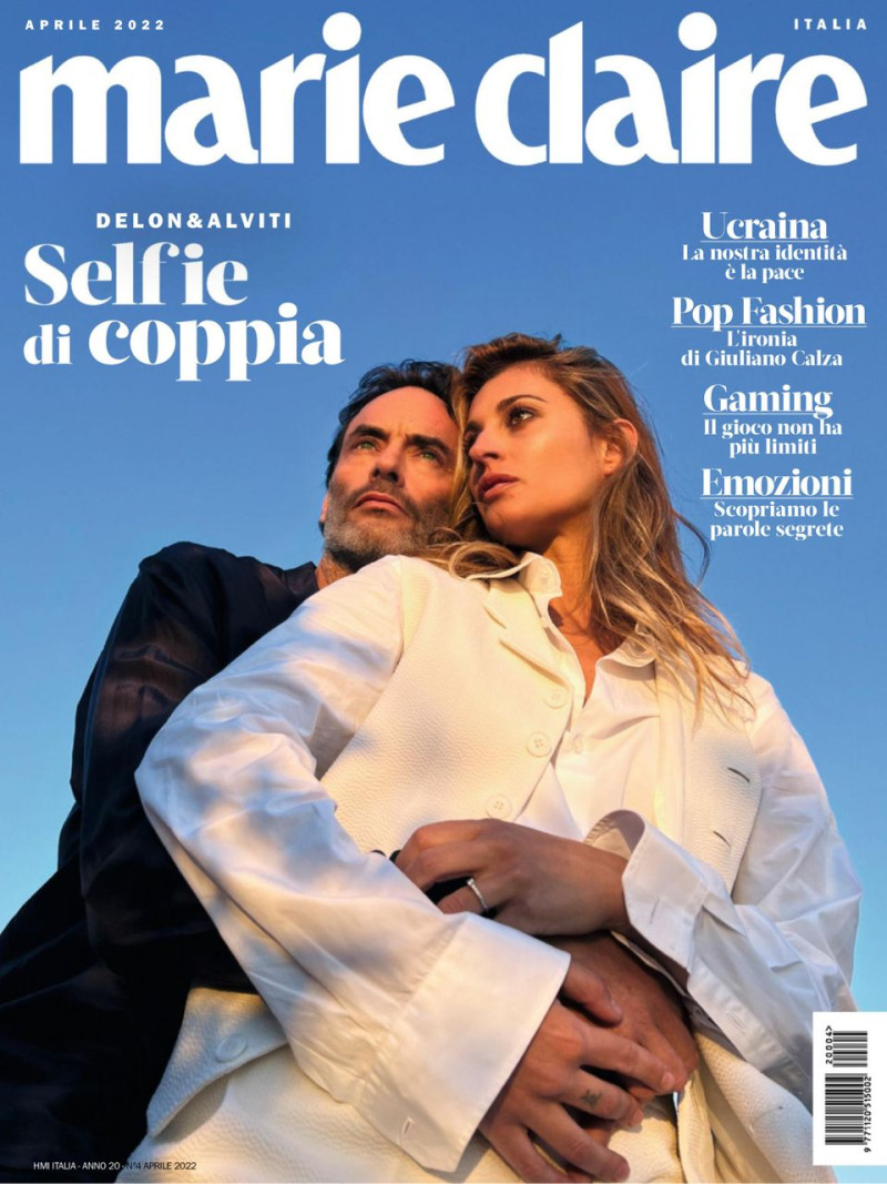  featured on the Marie Claire Italy cover from April 2022