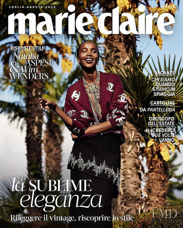  featured on the Marie Claire Italy cover from July 2022