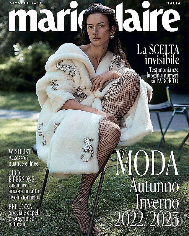  featured on the Marie Claire Italy cover from October 2022