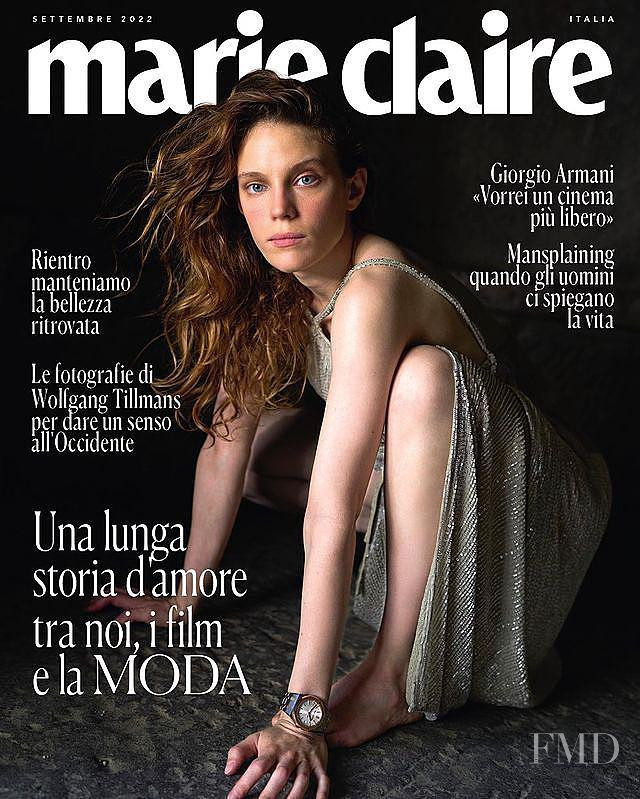  featured on the Marie Claire Italy cover from September 2022