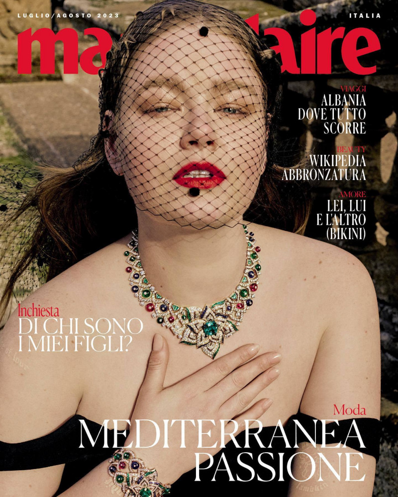  featured on the Marie Claire Italy cover from July 2023