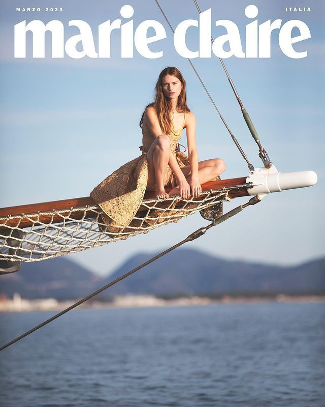  featured on the Marie Claire Italy cover from March 2023