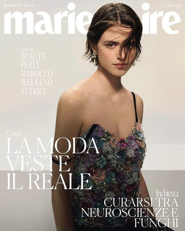  featured on the Marie Claire Italy cover from May 2023