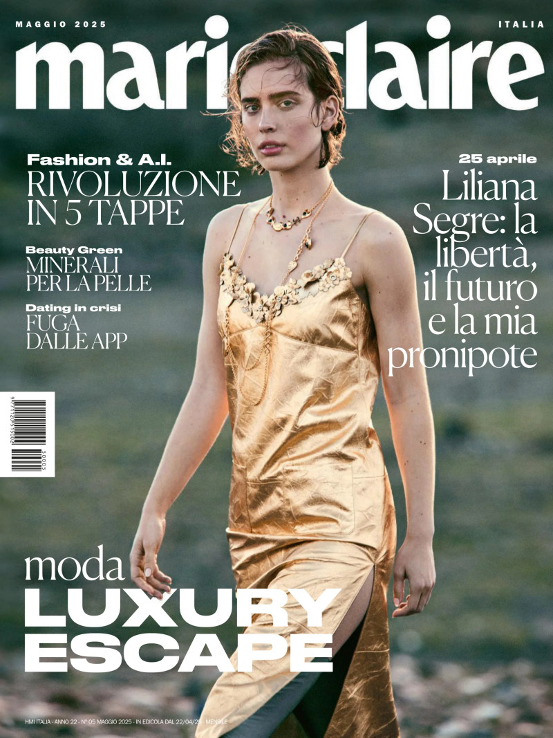 Sean Levy featured on the Marie Claire Italy cover from May 2025