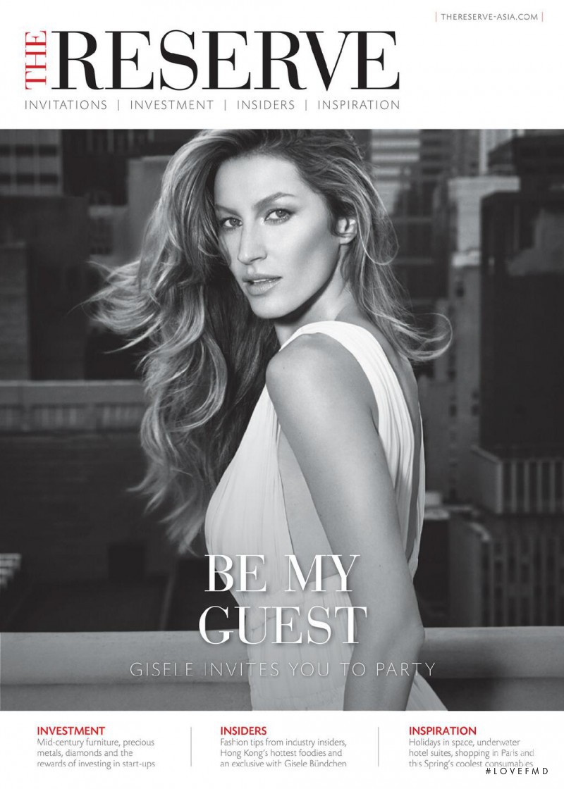 Gisele Bundchen featured on the The Reserve cover from April 2014