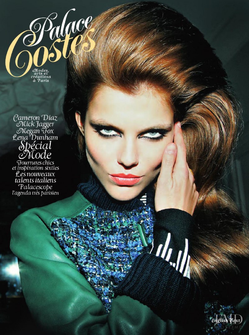 Klaudia Bulka featured on the Palace Costes cover from October 2014