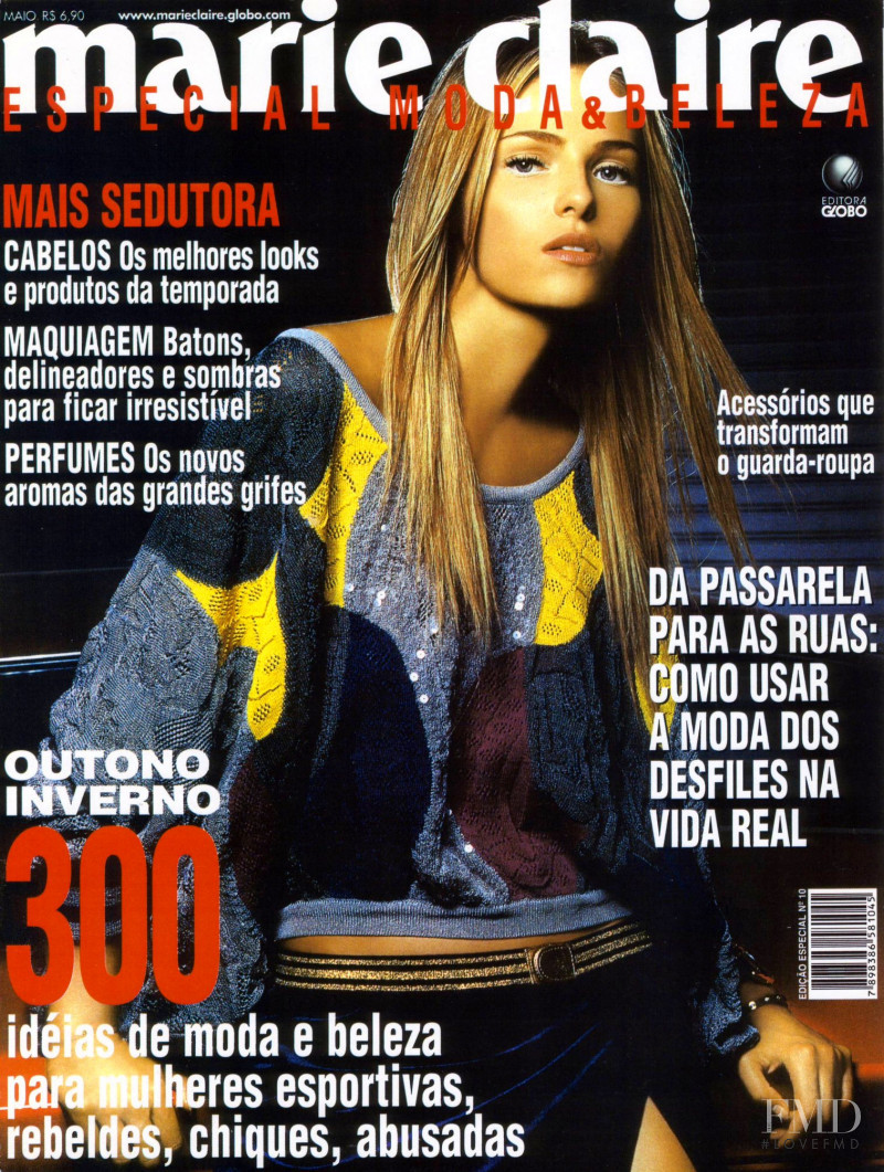 Valentina Zelyaeva featured on the Marie Claire Brazil cover from May 2007