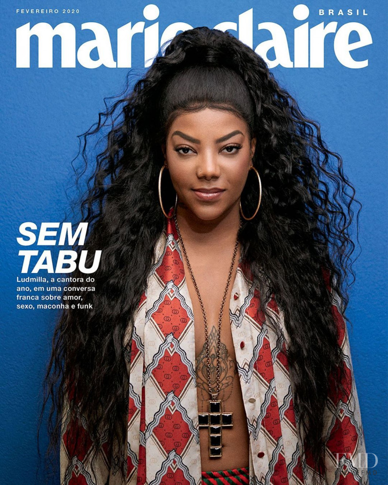  featured on the Marie Claire Brazil cover from February 2020
