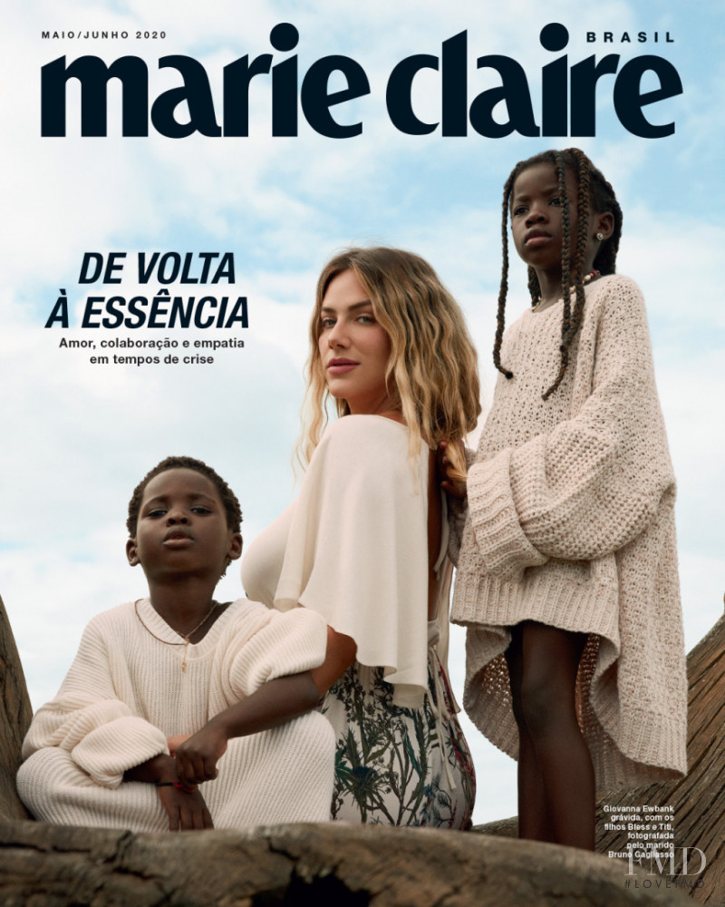 Giovanna Ewbank  featured on the Marie Claire Brazil cover from May 2020