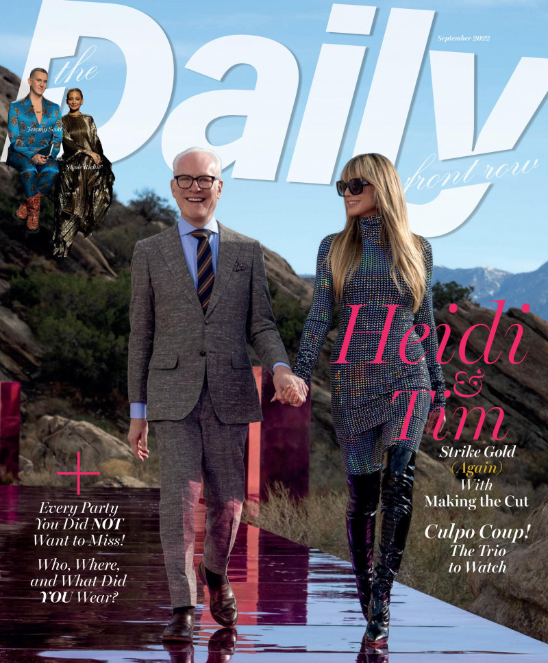 Tim Gunn featured on the The Daily Front Row cover from September 2022