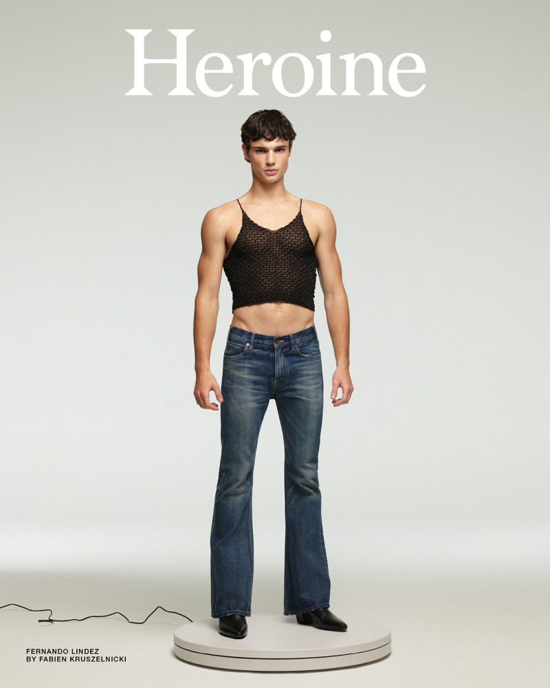 Fernando Lindez featured on the Heroine cover from March 2024