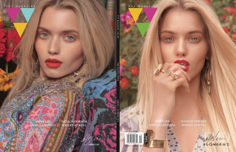 Abbey Lee Kershaw featured on the VVV cover from March 2015