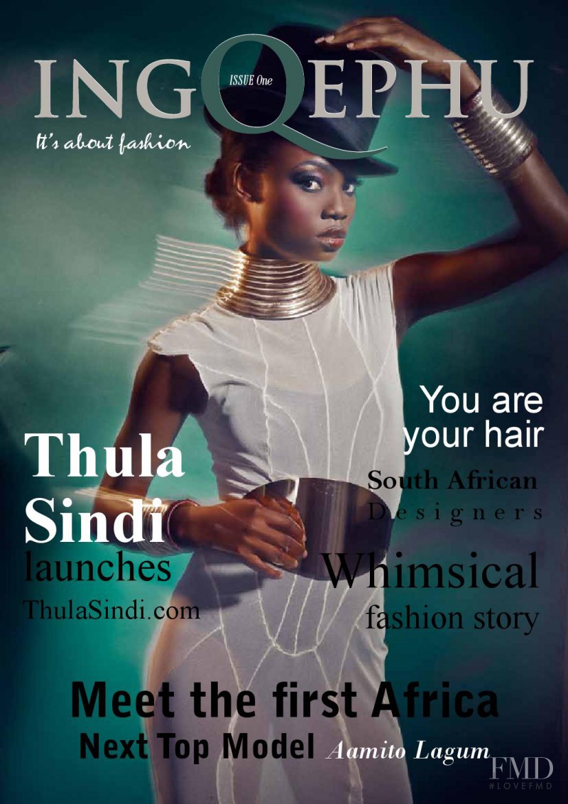  featured on the Ingqephu Fashion cover from November 2014