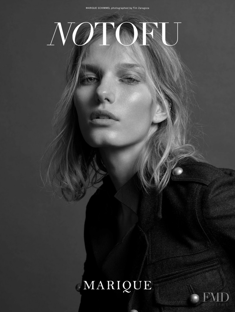Marique Schimmel featured on the No Tofu cover from December 2015