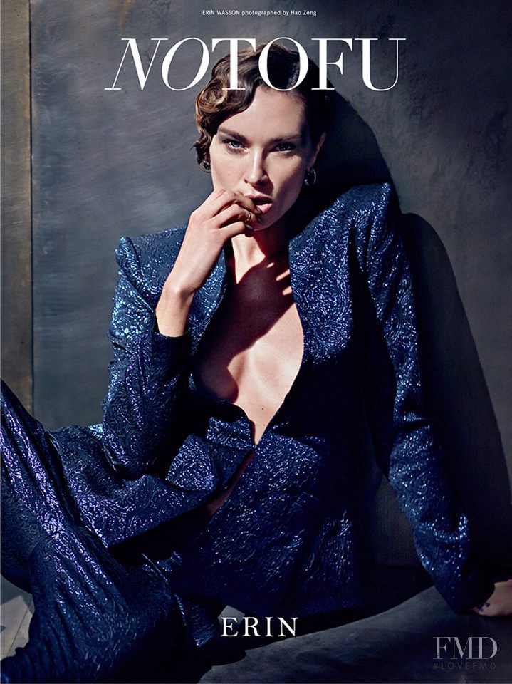 Erin Wasson featured on the No Tofu cover from September 2015