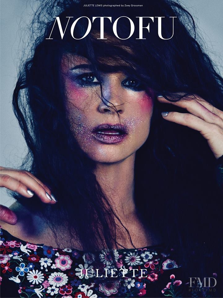 Juliette Lewis featured on the No Tofu cover from September 2015