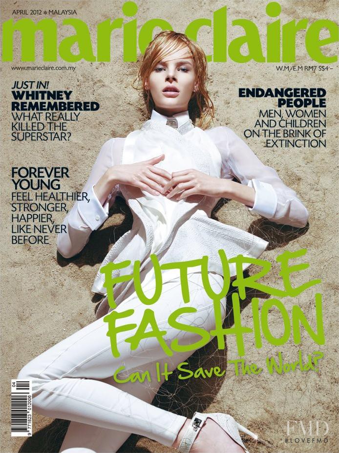 

 featured on the Marie Claire Malaysia cover from April 2012