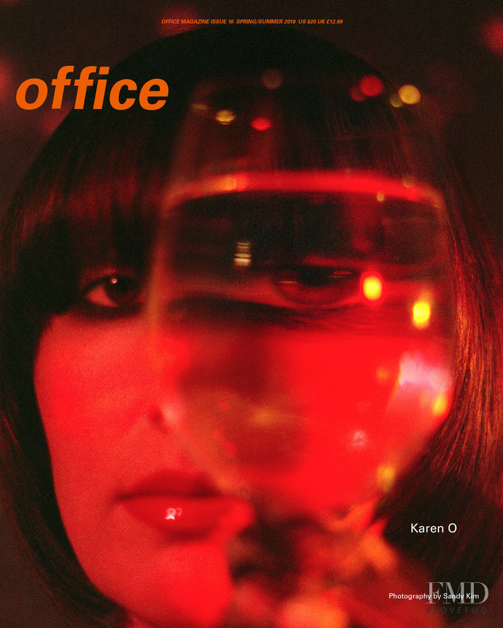 Karen O featured on the Office cover from February 2019