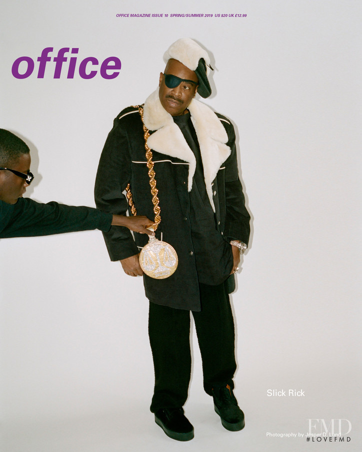 Slick Rick featured on the Office cover from February 2019