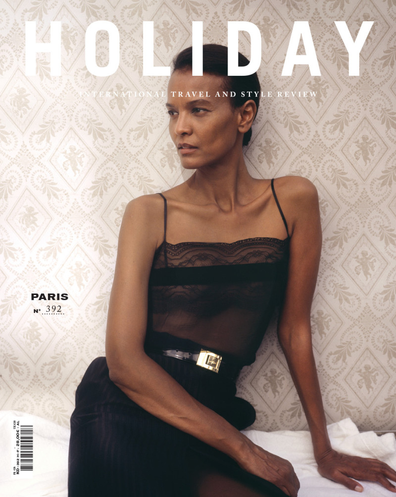 Liya Kebede featured on the Holiday cover from September 2023