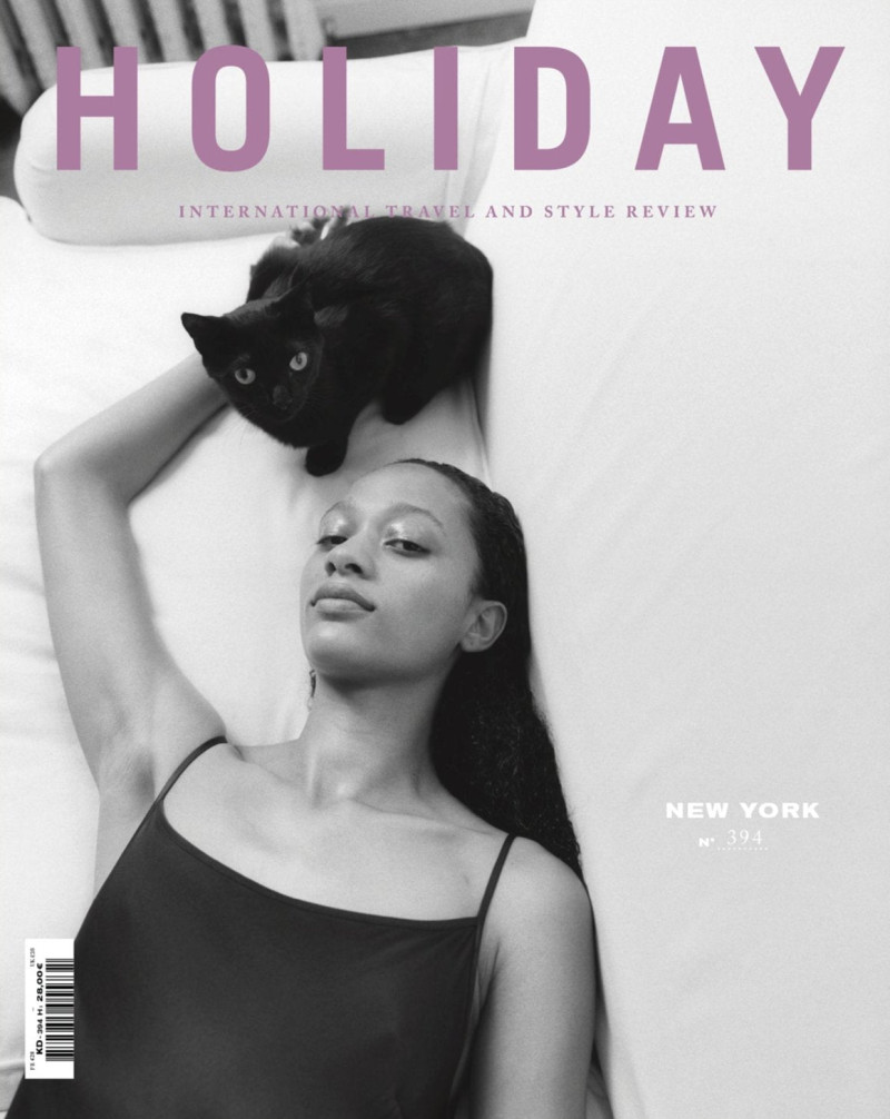 Selena Forrest featured on the Holiday cover from September 2024