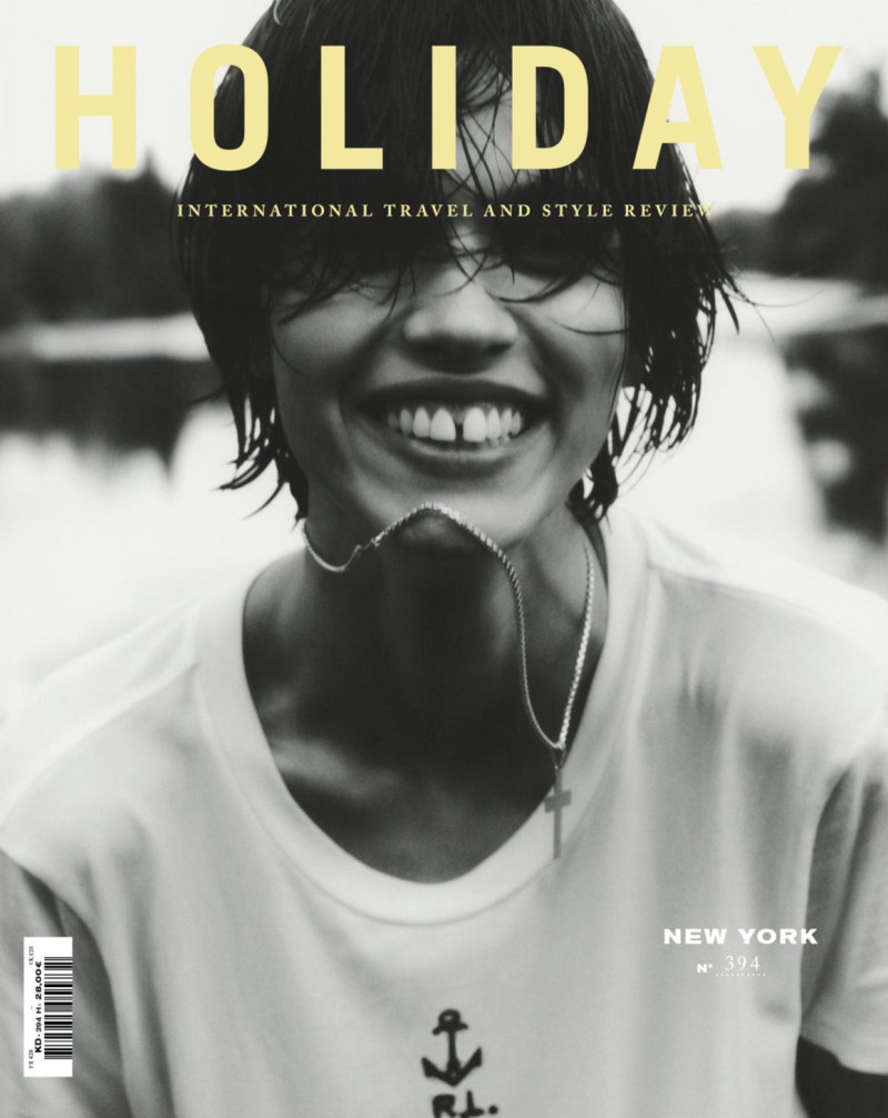 Mathilda Gvarliani featured on the Holiday cover from September 2024