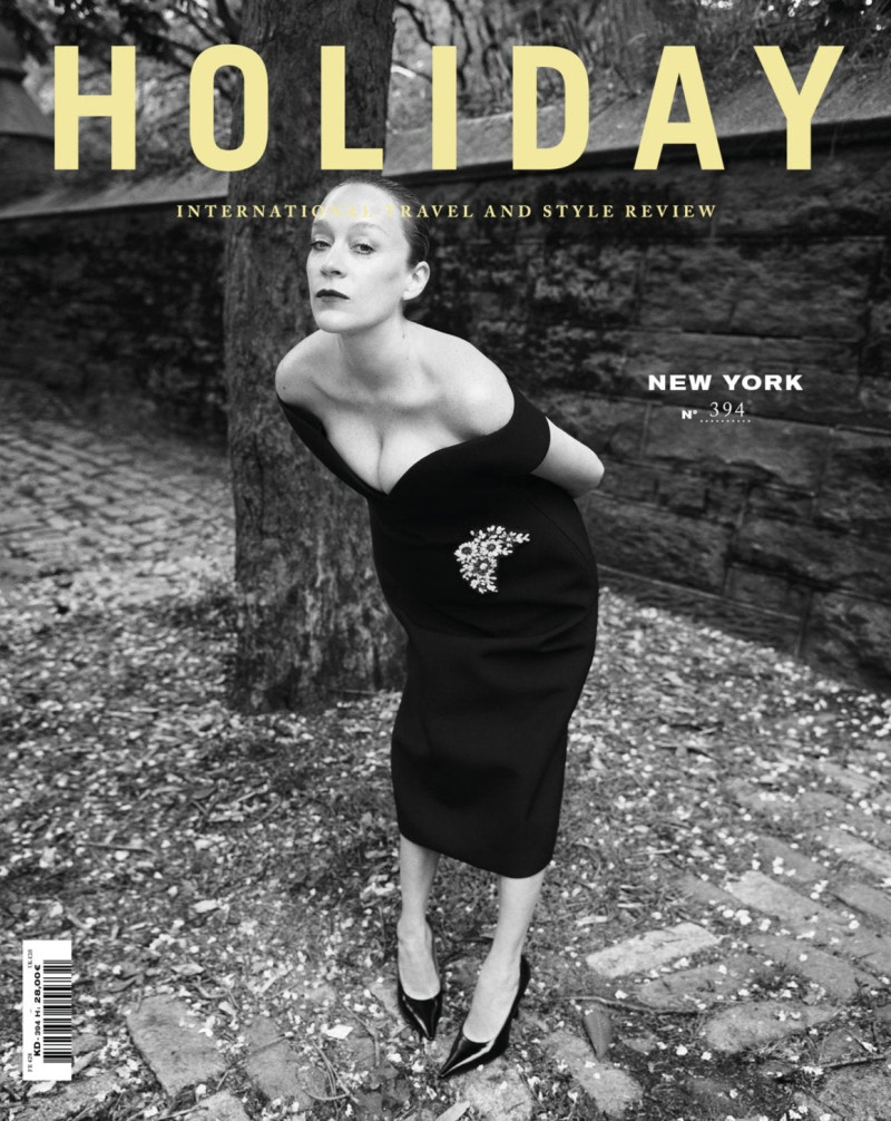 Chloe Sevigny featured on the Holiday cover from September 2024