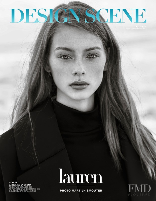 Lauren de Graaf featured on the Design Scene cover from August 2015