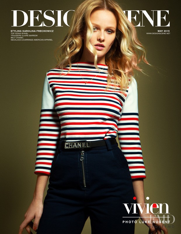 Vivien Wysocki featured on the Design Scene cover from May 2015
